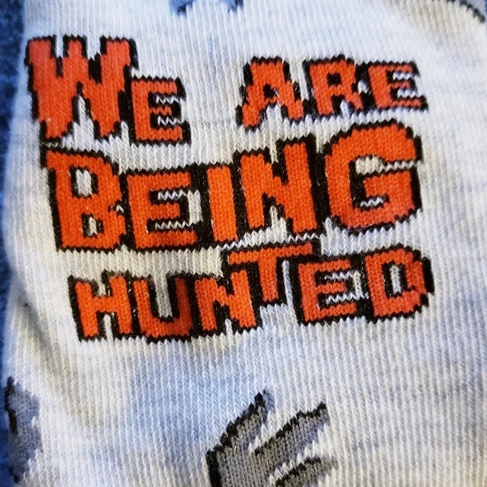 ❗️SOLD❗️Jurassic Park 'We Are Being Hunted' Socks. NWT. - Picture 6 of 6